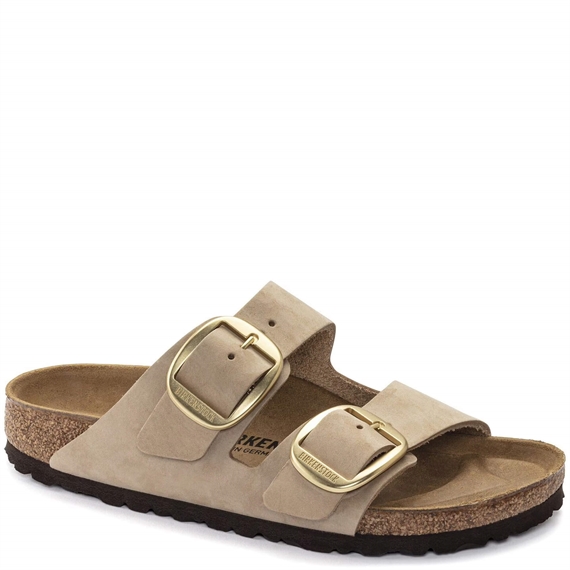 Birkenstock Arizona Big Buckle Sandaler, Sandcastle
